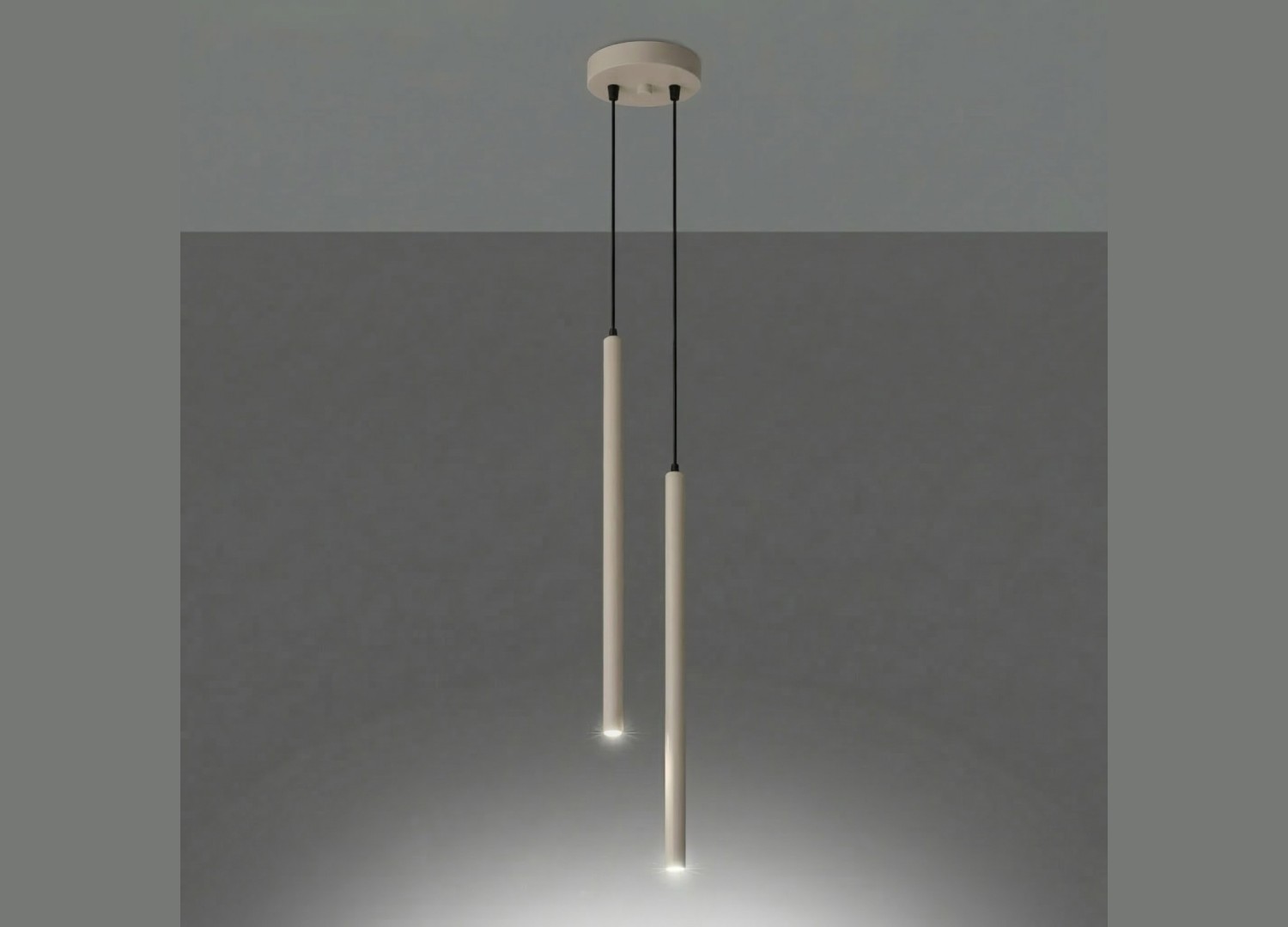 Suspension PASTELO 2 taupe – vue complémentaire 3