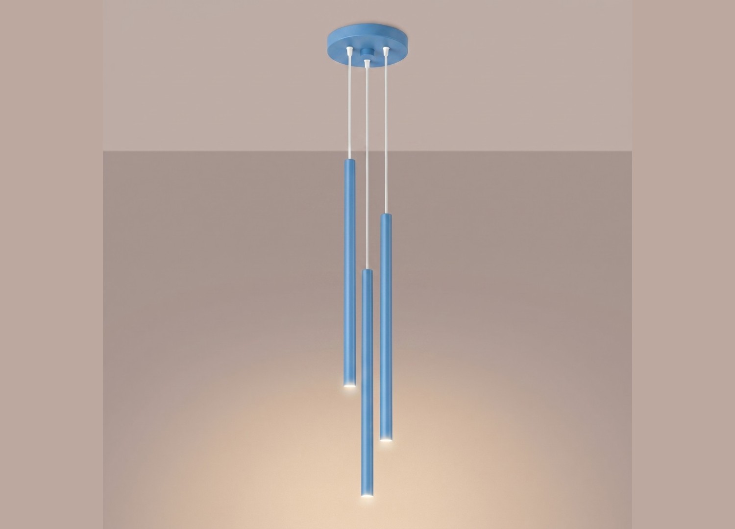 Suspension PASTELO 3P azur – vue complémentaire 3