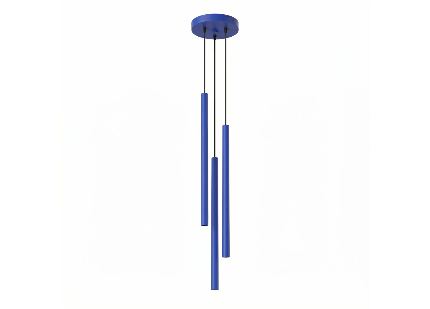 Suspension PASTELO 3P bleu outremer