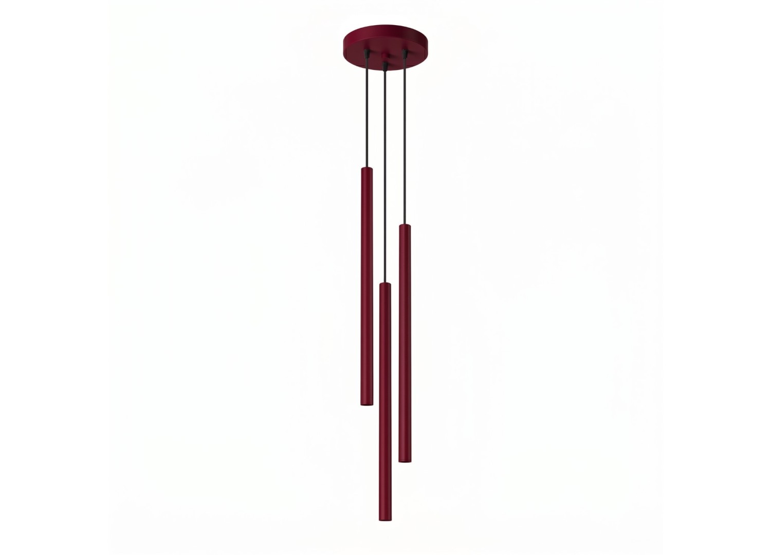 Suspension PASTELO 3P bordeaux
