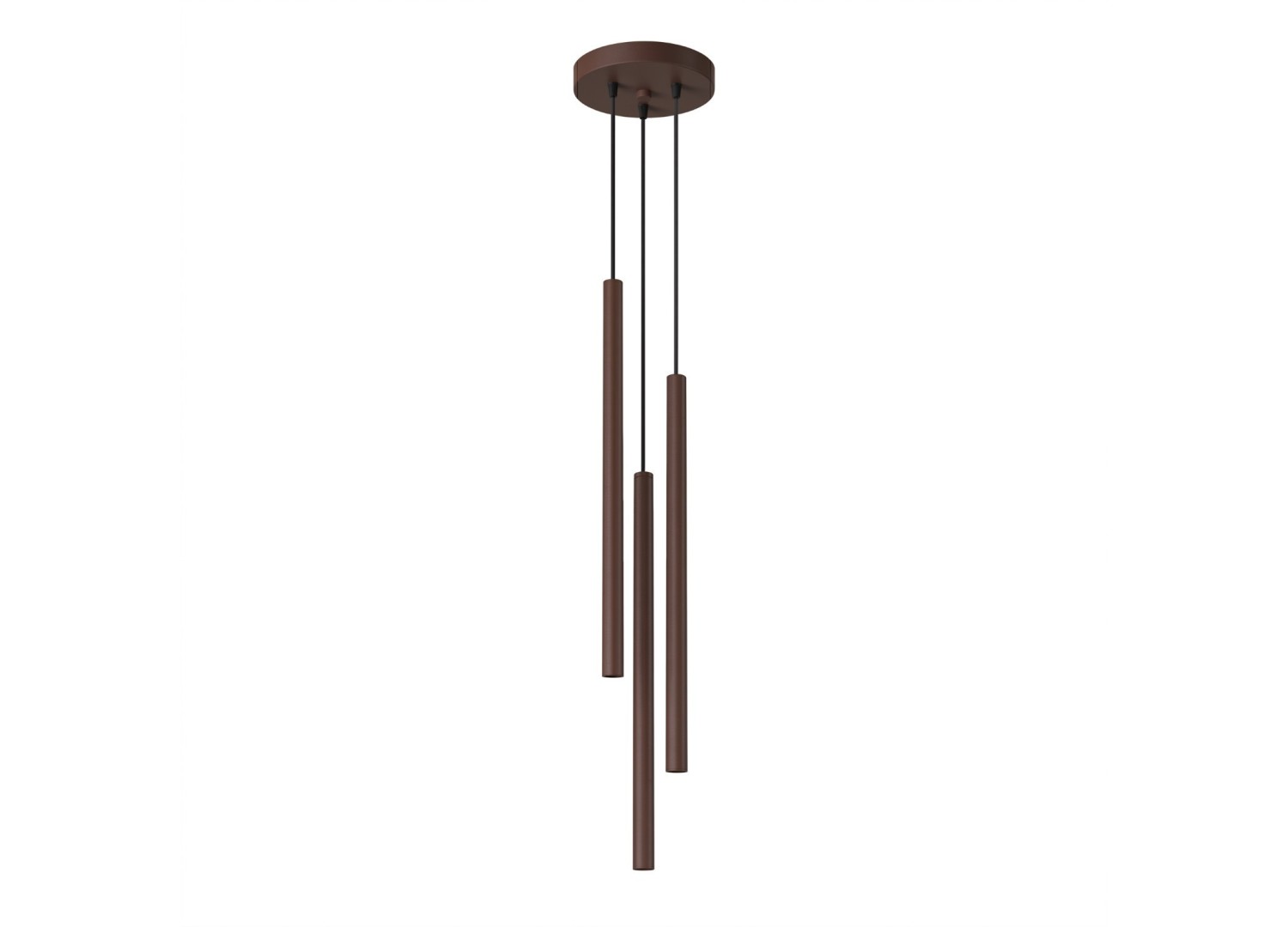 Suspension PASTELO 3P brun
