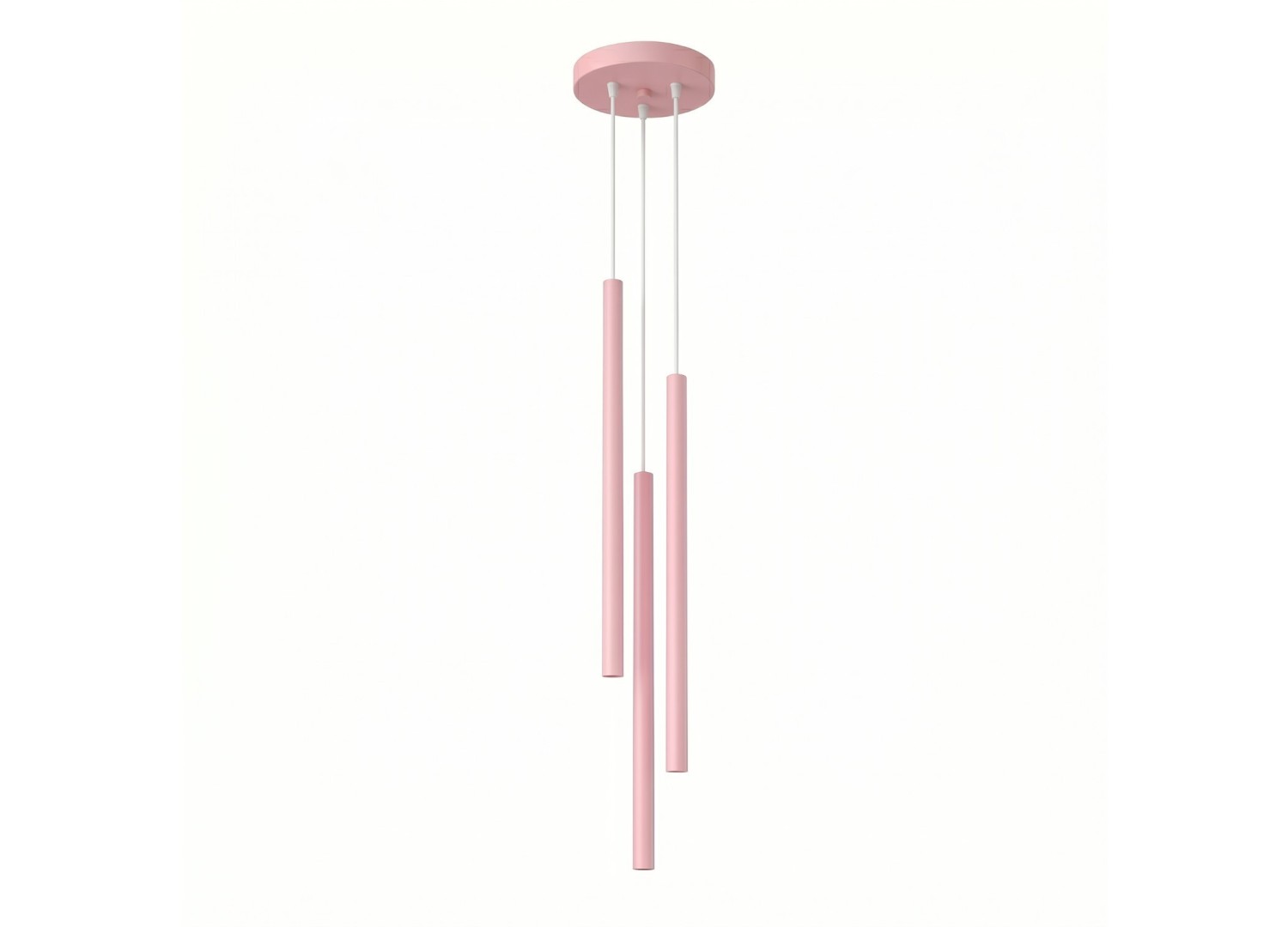 Suspension PASTELO 3P rose