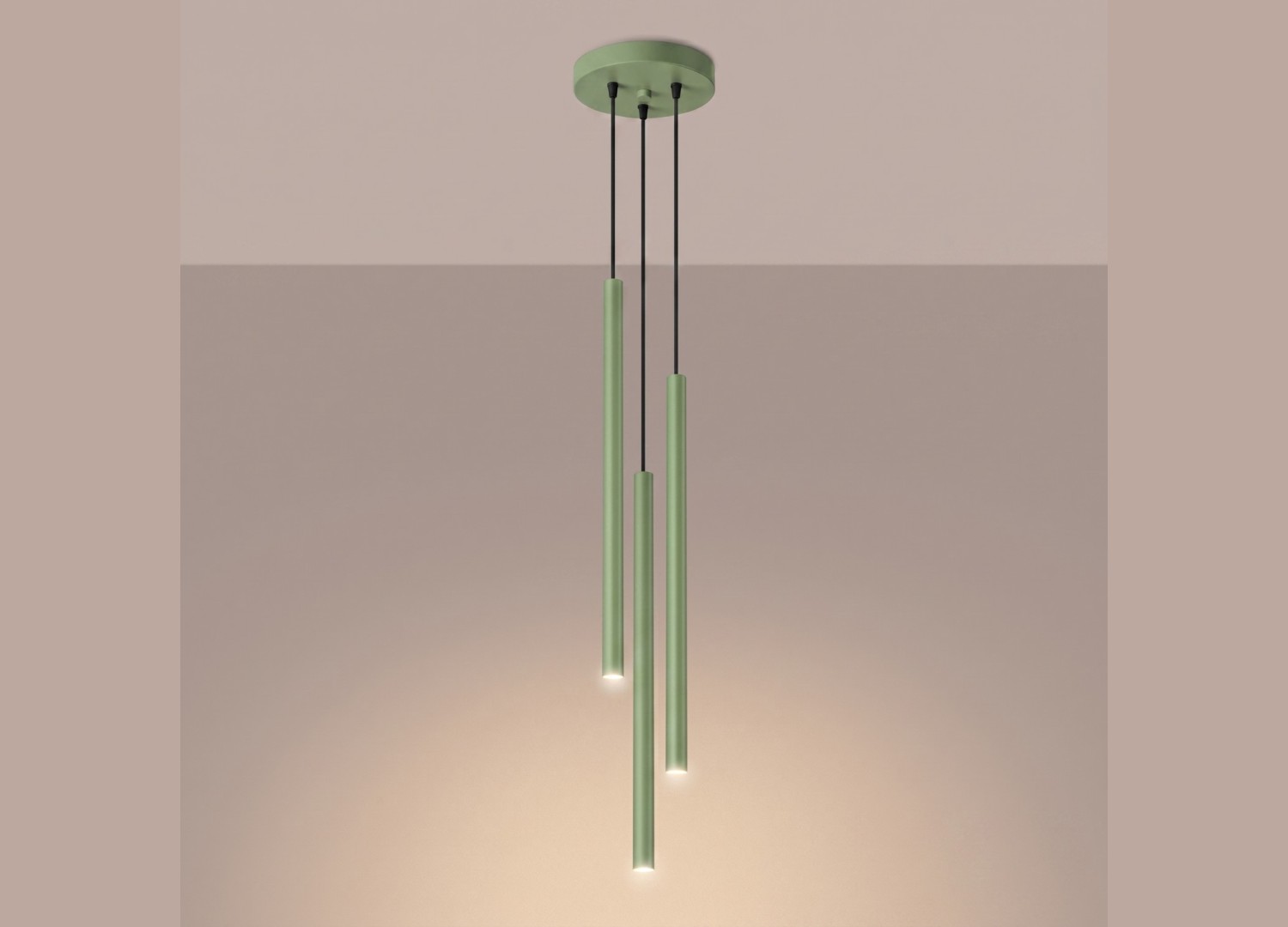 Suspension PASTELO 3P sauge – vue complémentaire 3