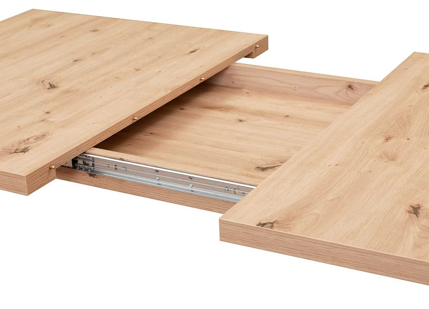 Table à manger avec allonge 160-200 cm chêne Maonie