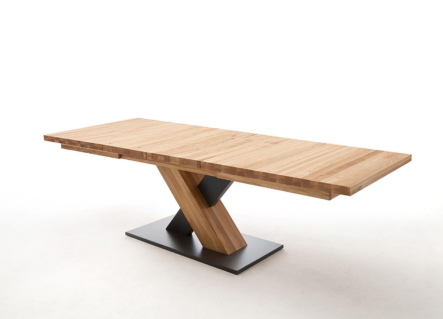Table repas bois massif rectangulaire 140 cm extensible à 220 cm