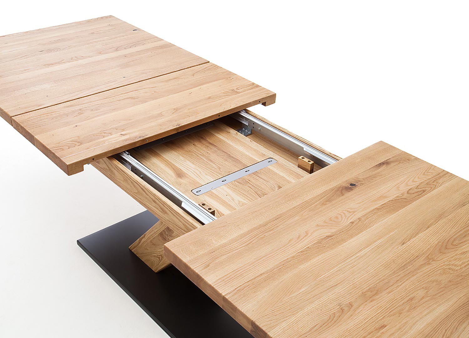 Table repas bois massif rectangulaire 140 cm extensible à 220 cm