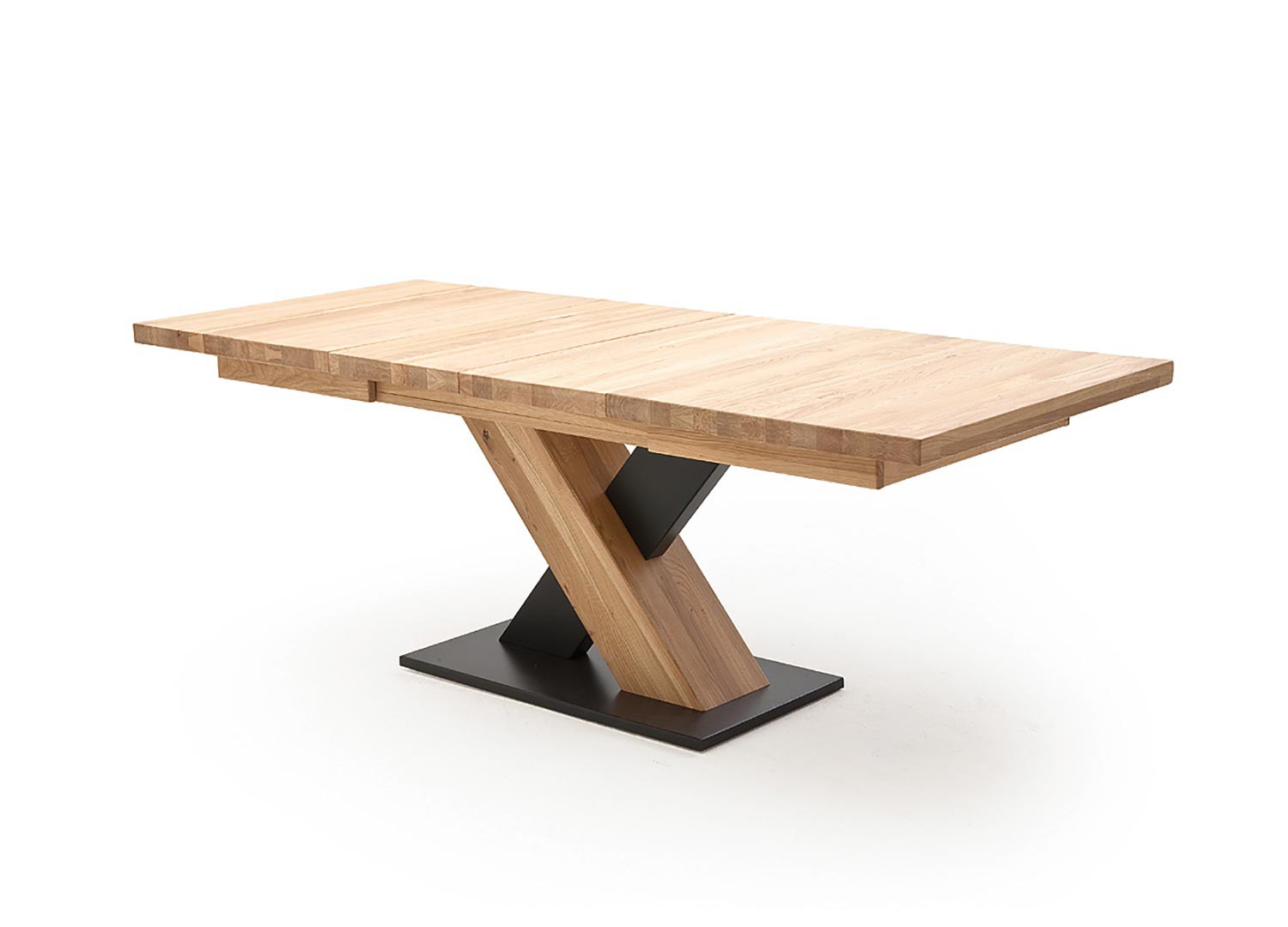 Table repas bois massif rectangulaire 180 cm extensible à 270 cm