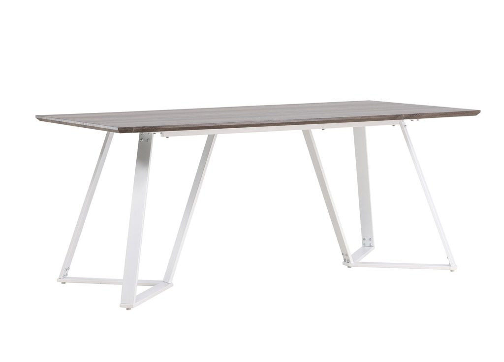 Table à manger rectangulaire chêne blanc