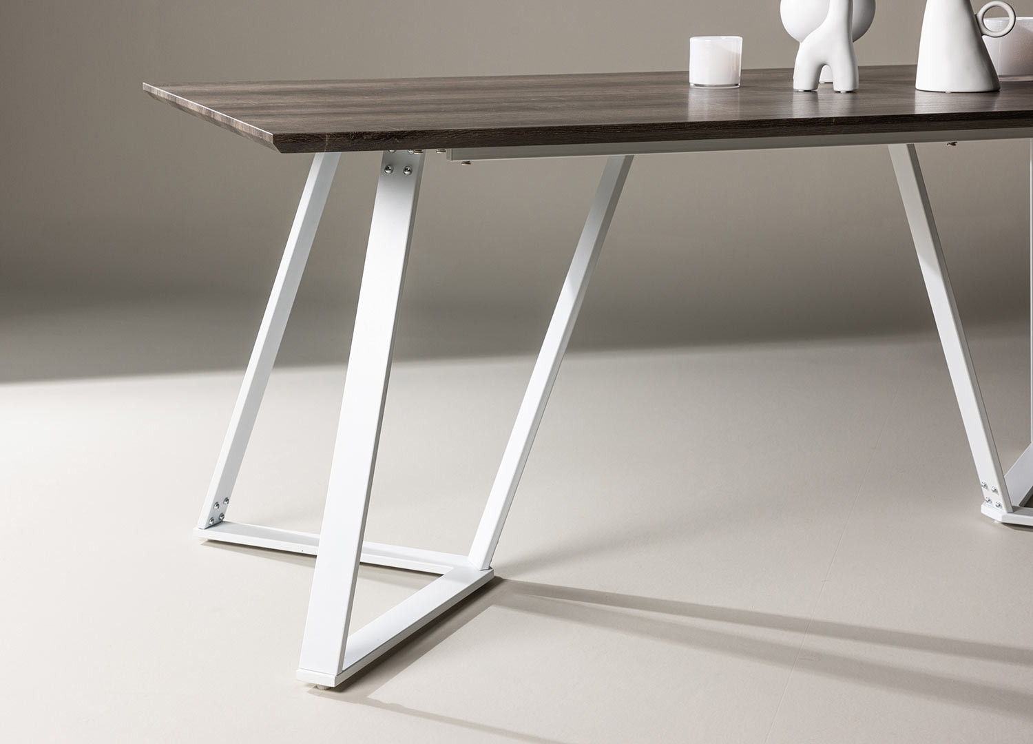 Table à manger rectangulaire chêne blanc