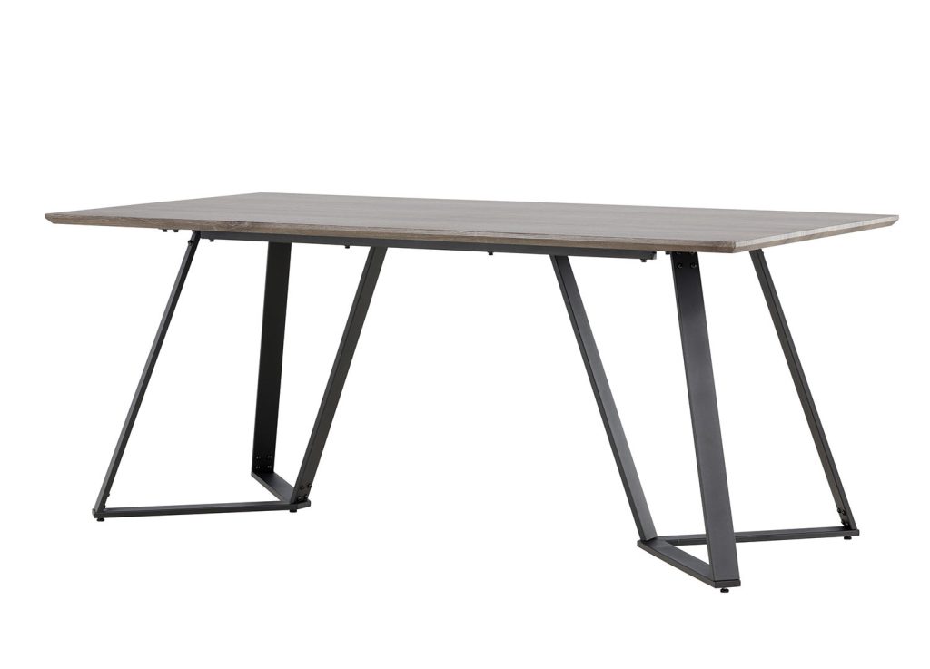 Table à manger rectangulaire chêne noir