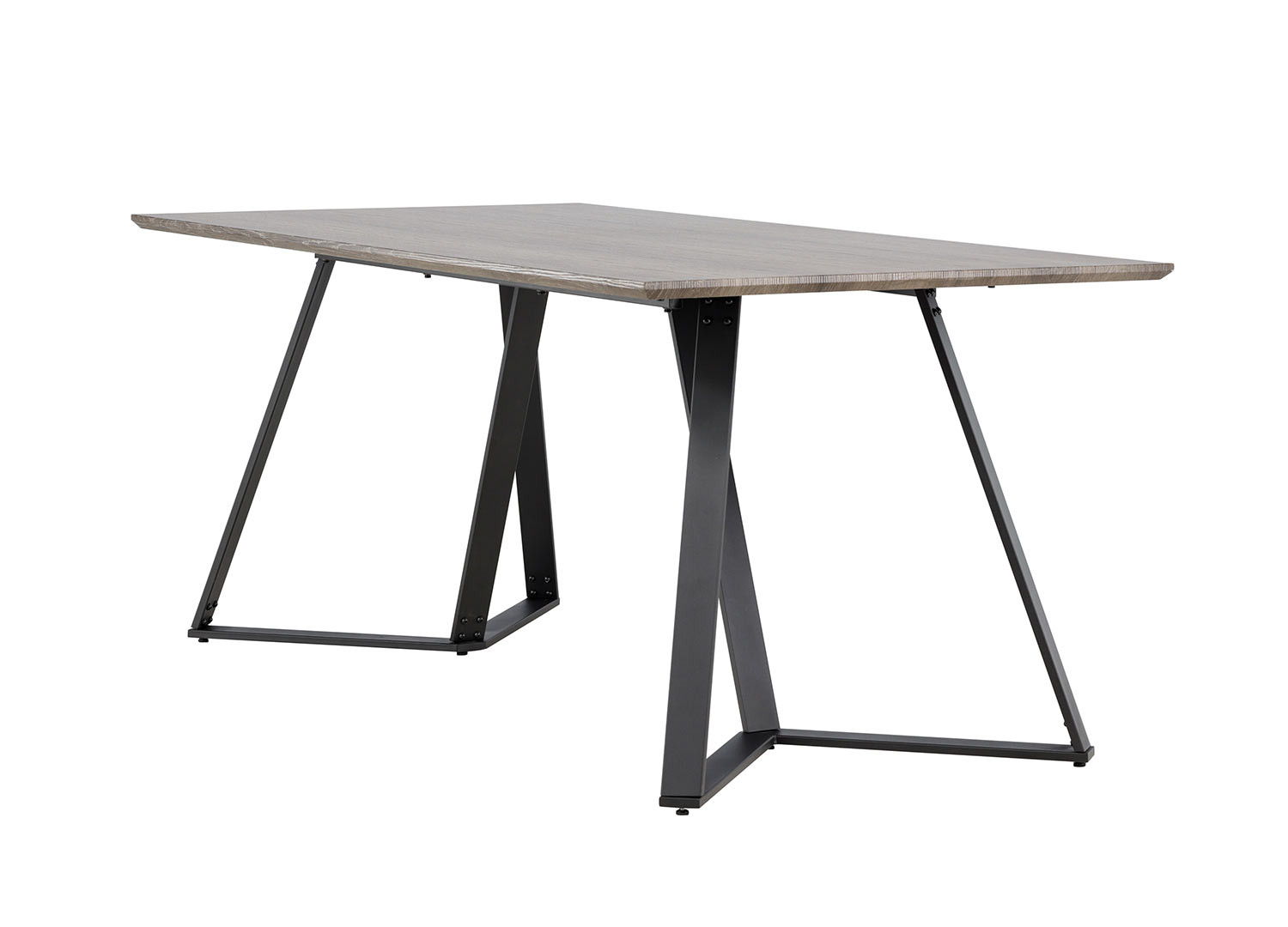 Table à manger rectangulaire chêne noir