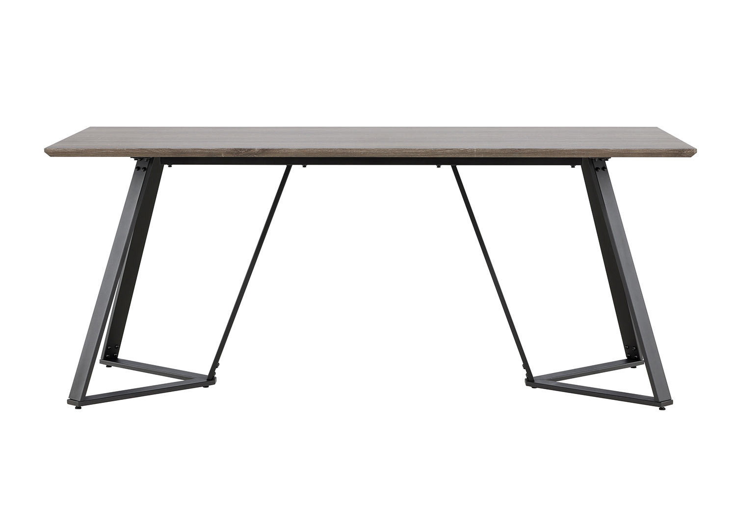 Table à manger rectangulaire chêne noir
