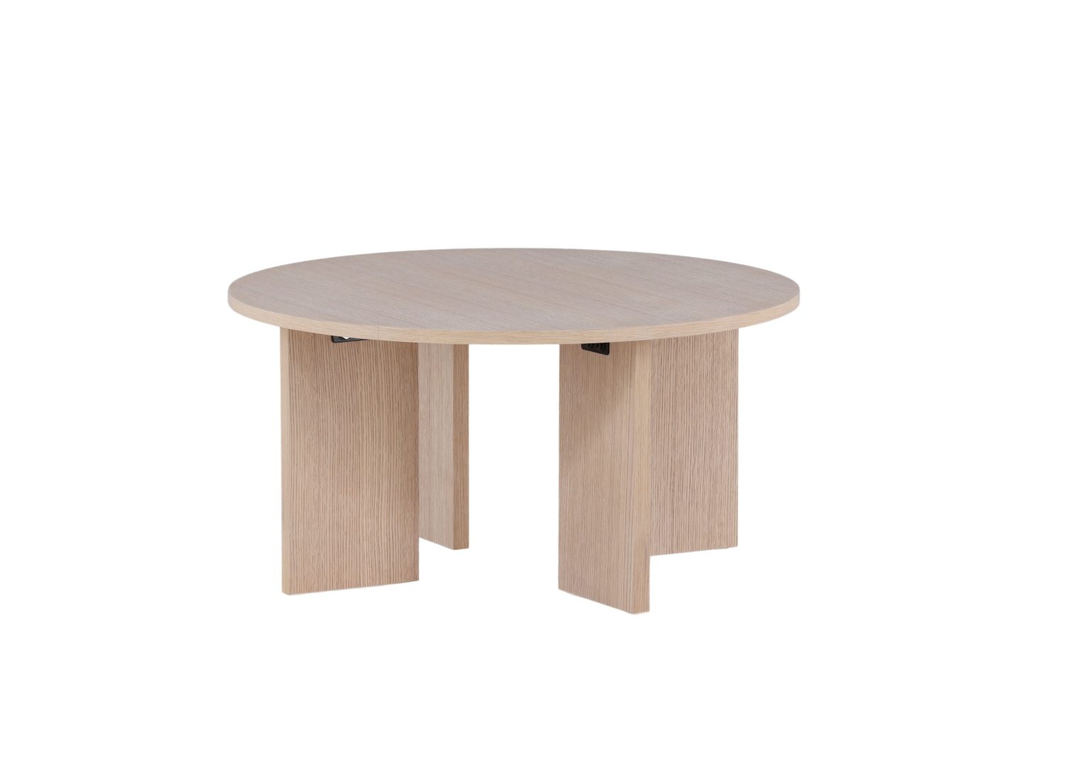 Vue produit de la table basse Askerön blanchi en MDF
