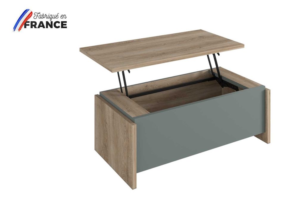 Table basse avec plateau relevable 115 cm Elska