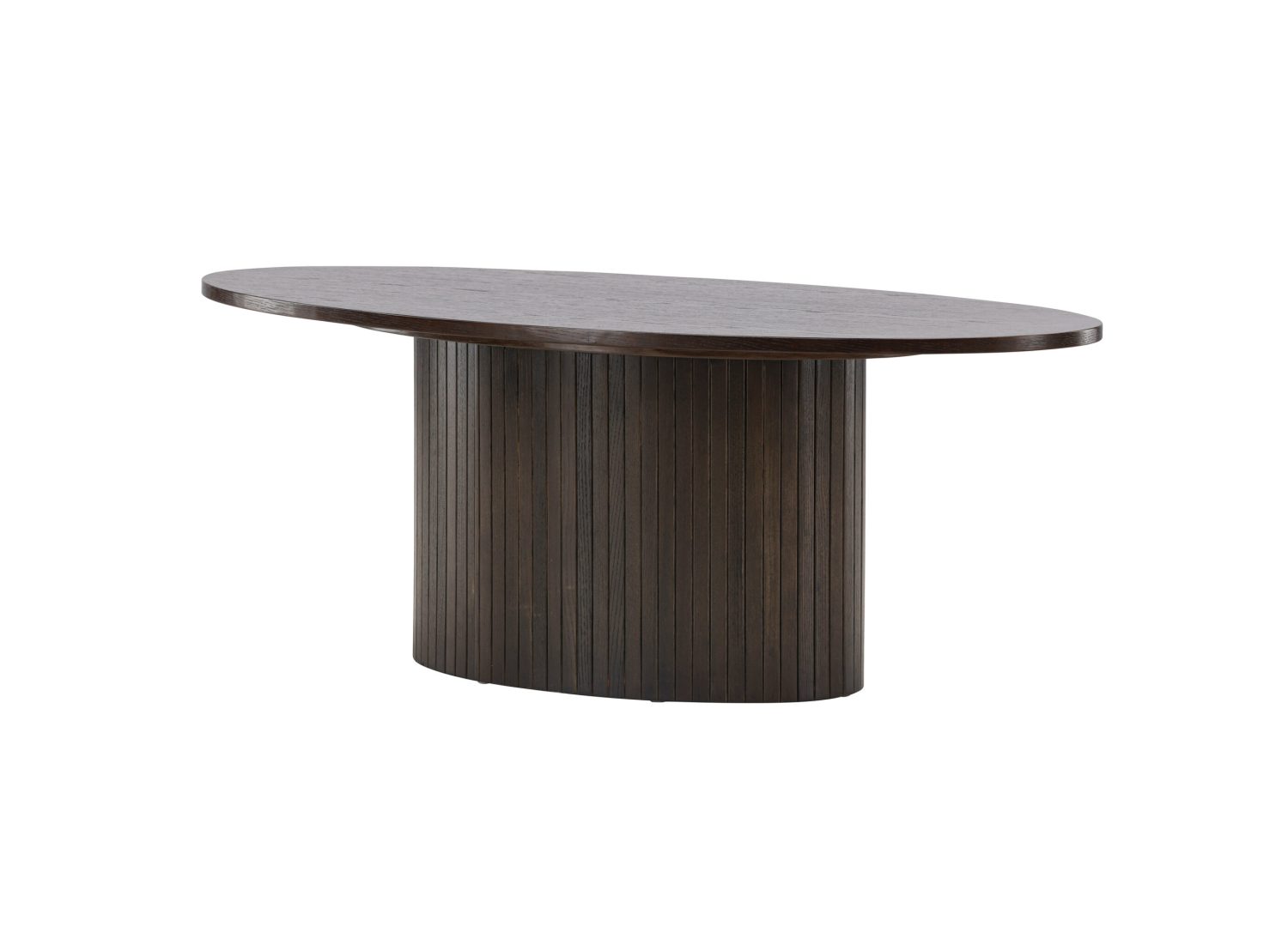 Vue produit de la table basse Bianca moka en MDF