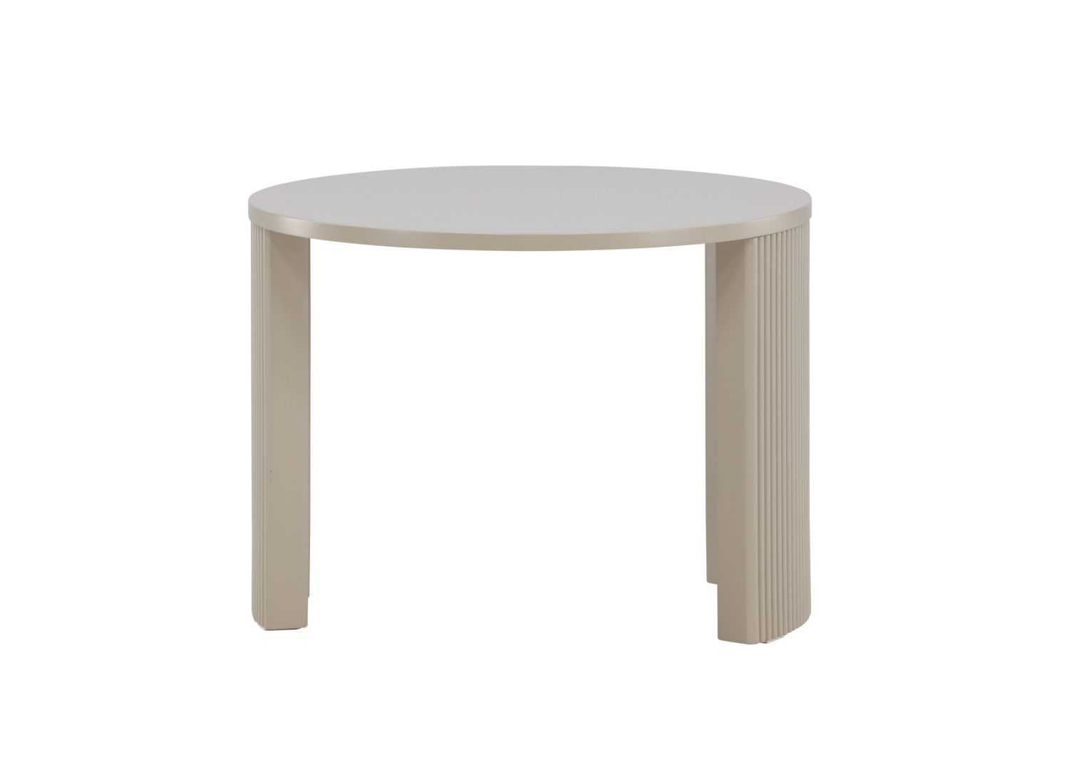 Vue produit de la table basse Bristol beige en MDF