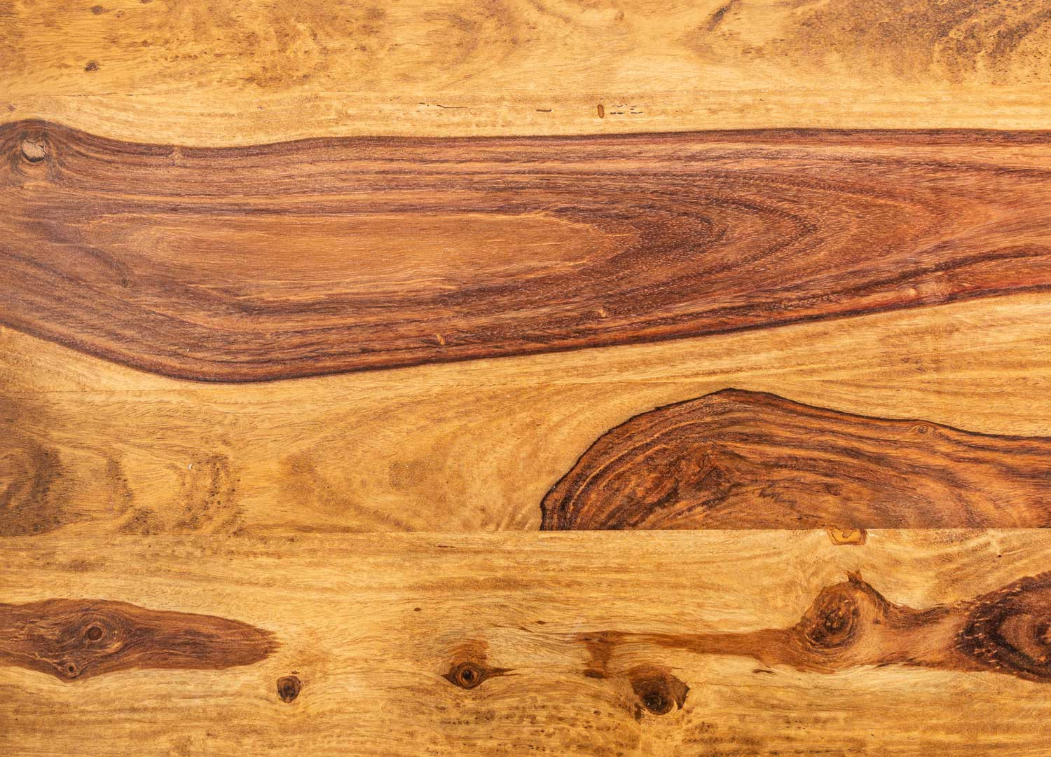 Table basse carrée en sesham 60 cm Sevian
