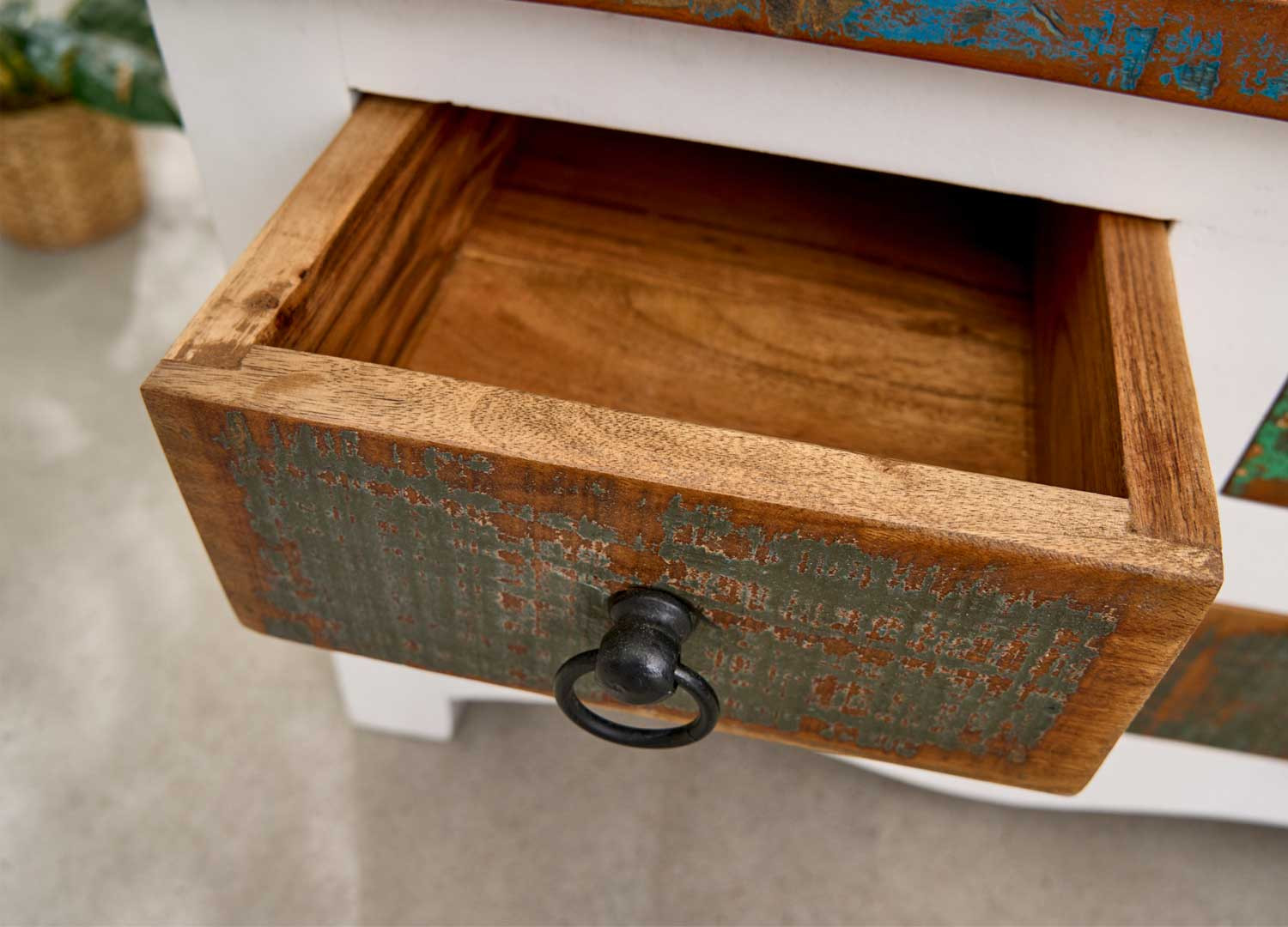 Table basse coffre de rangement 70 cm