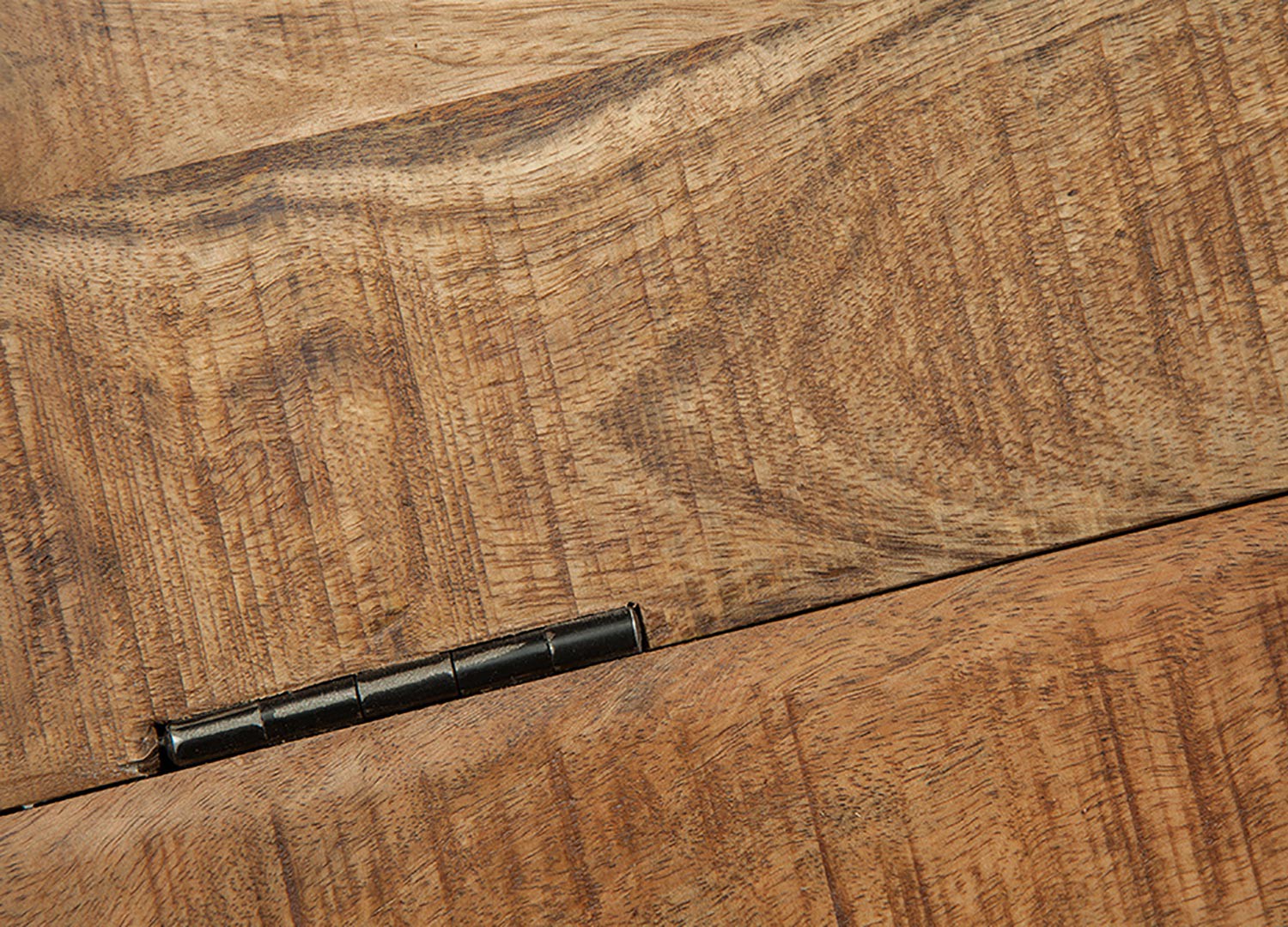 Table basse design bois de manguier industrielle