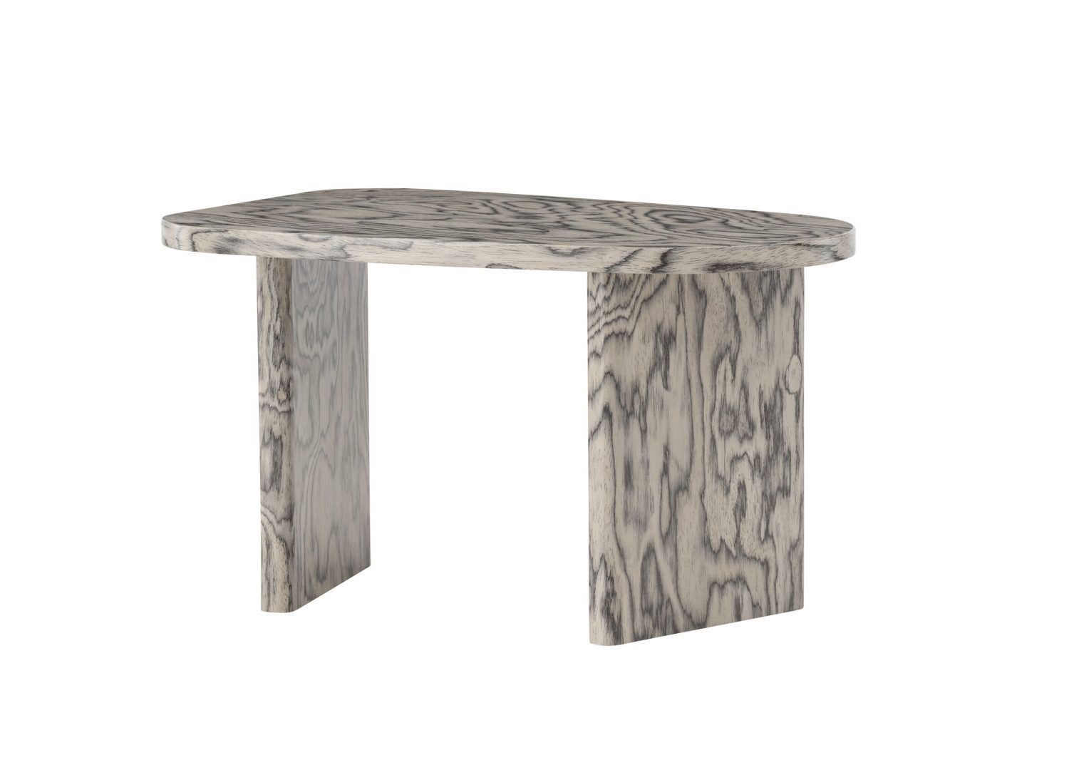 Vue produit de la table basse Grönvik gris en MDF