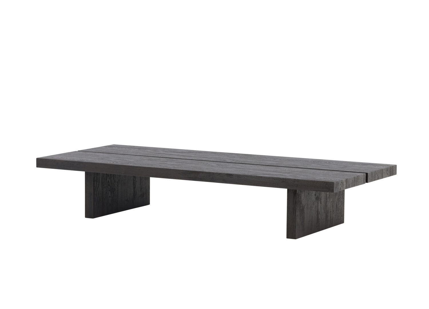 Vue produit de la table basse Lancester noir en MDF