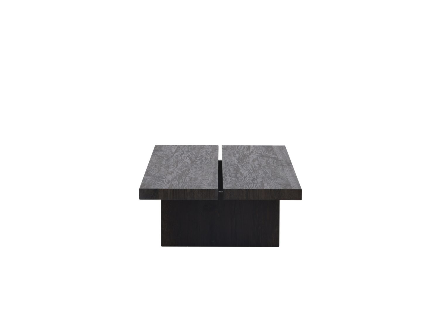 Vue produit de la table basse Lancester noir en MDF