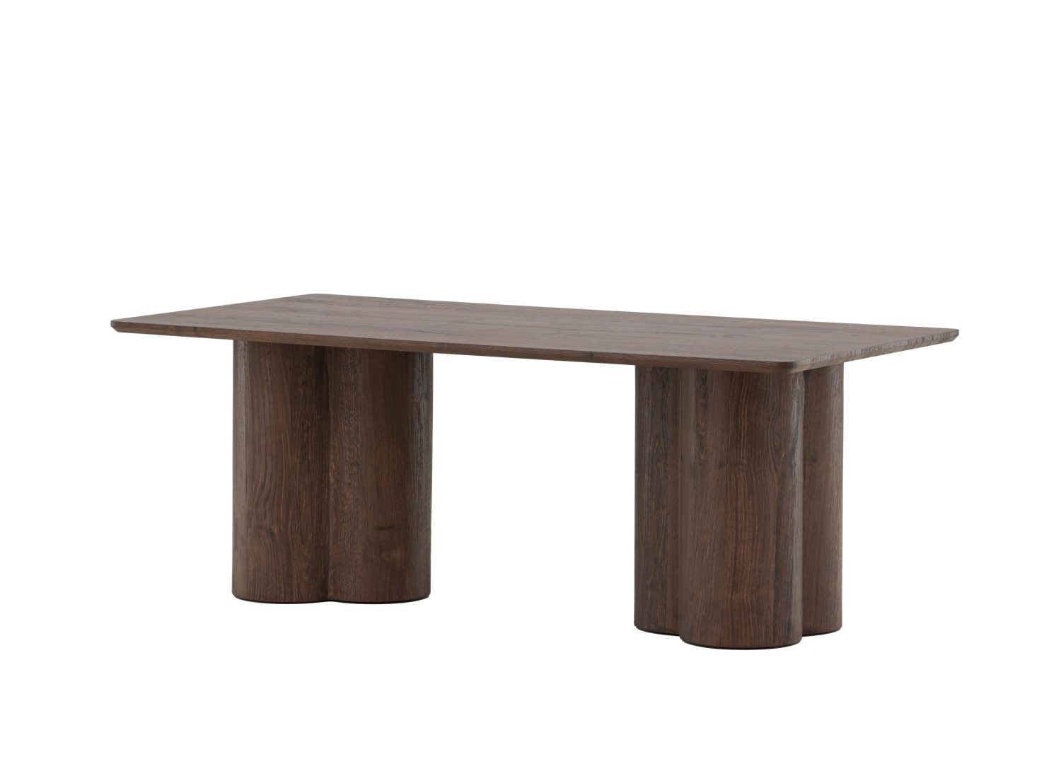 Vue produit de la table basse Olivia moka en MDF