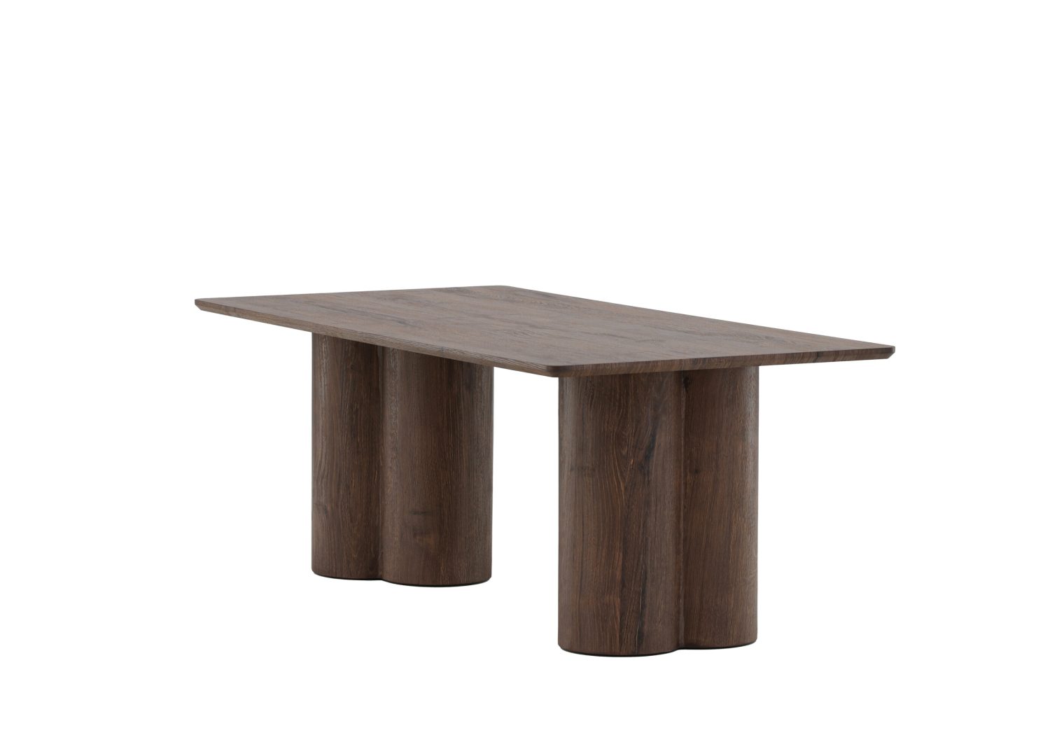 Vue produit de la table basse Olivia moka en MDF