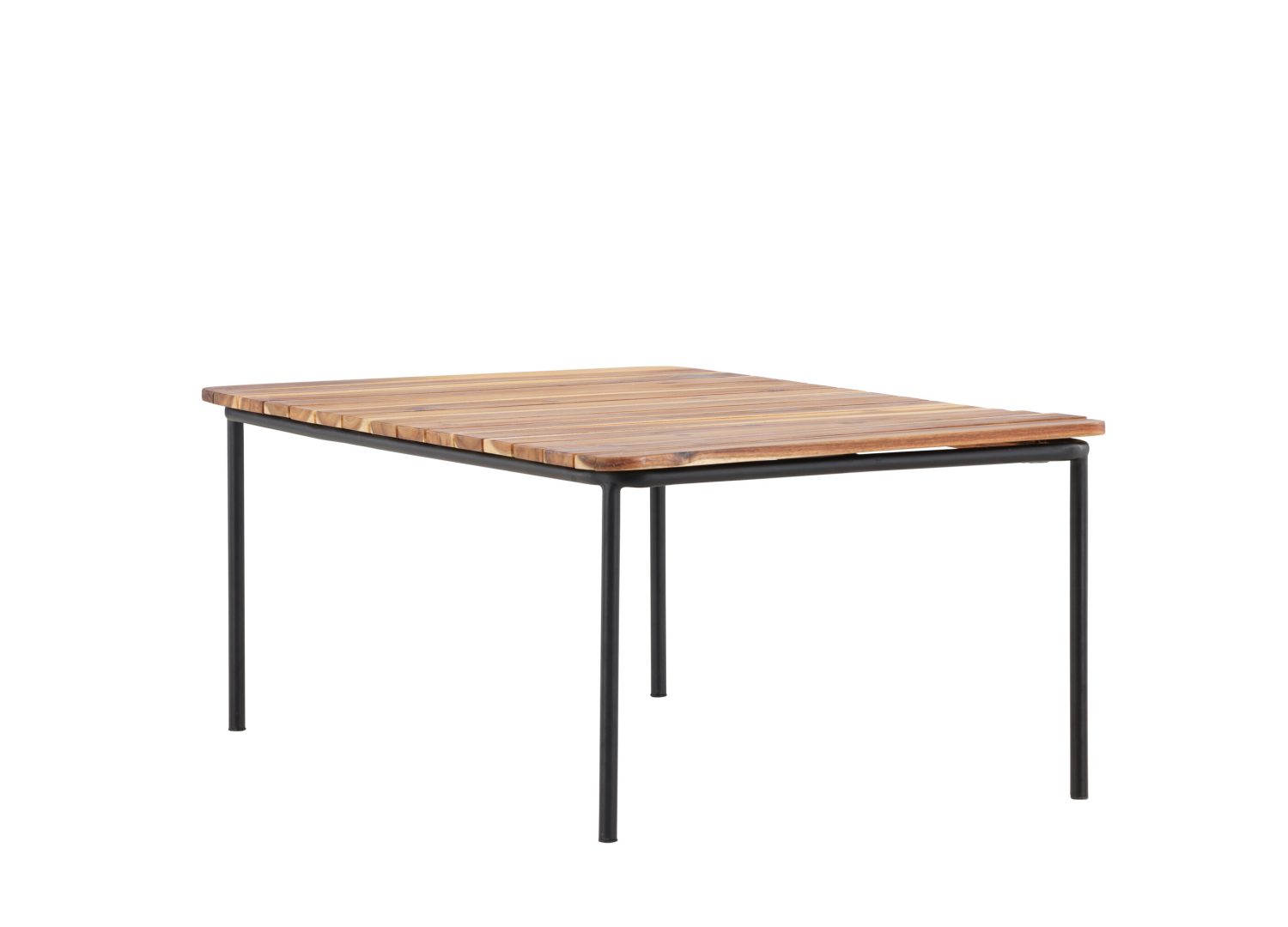Vue produit de la table basse Penh naturel en acacia