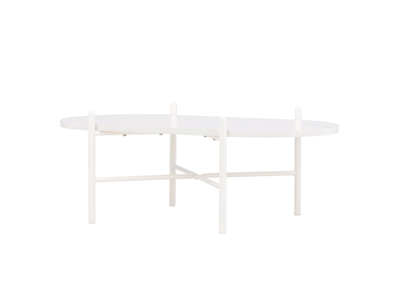 Vue produit de la table basse Pueblo beige en MDF