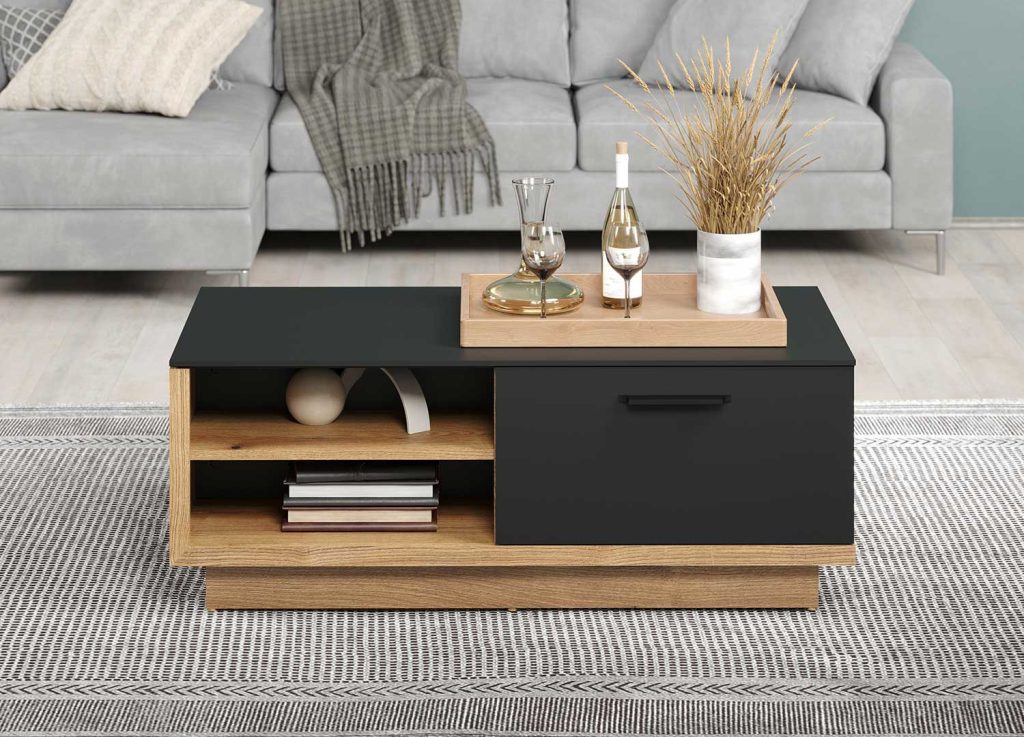 Table basse rectangulaire 110 cm