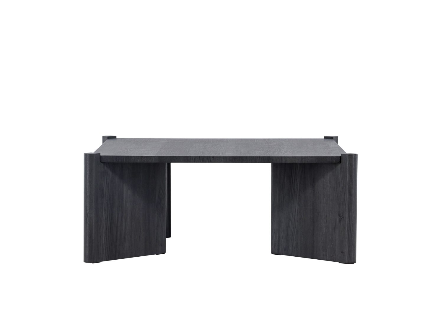 Vue produit de la table basse Rogaland noir en MDF