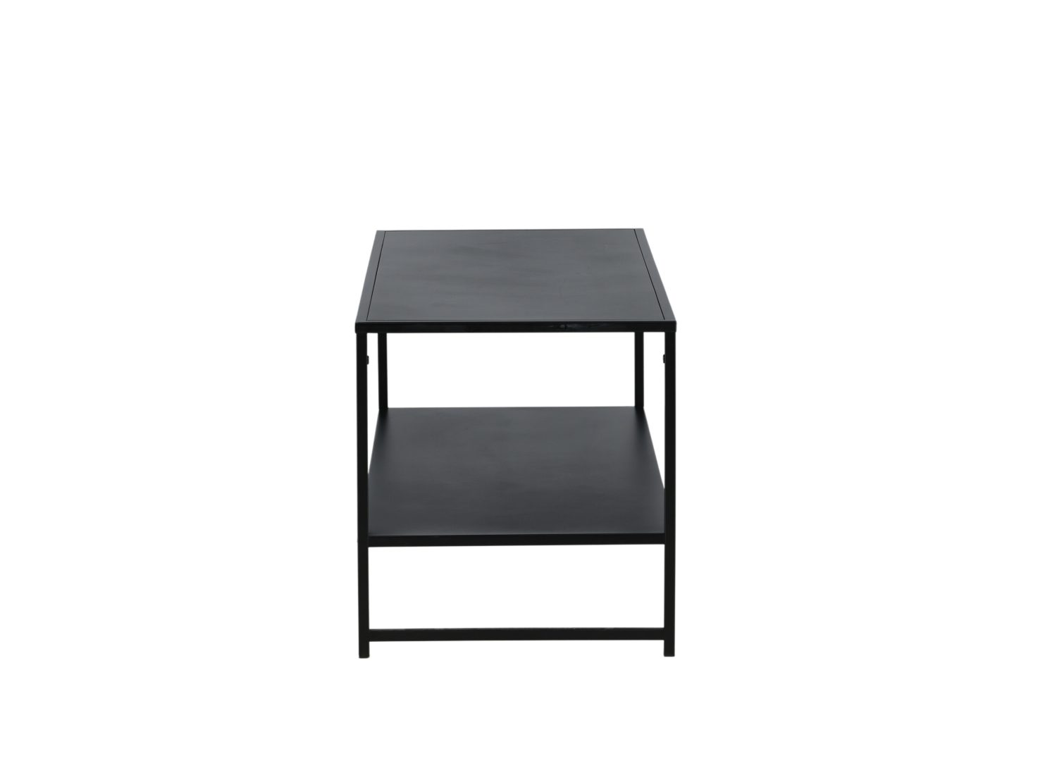 Vue produit de la table basse Staal noir en acier