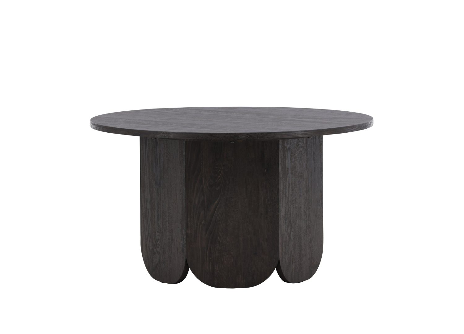 Vue produit de la table basse Tekla noir en MDF