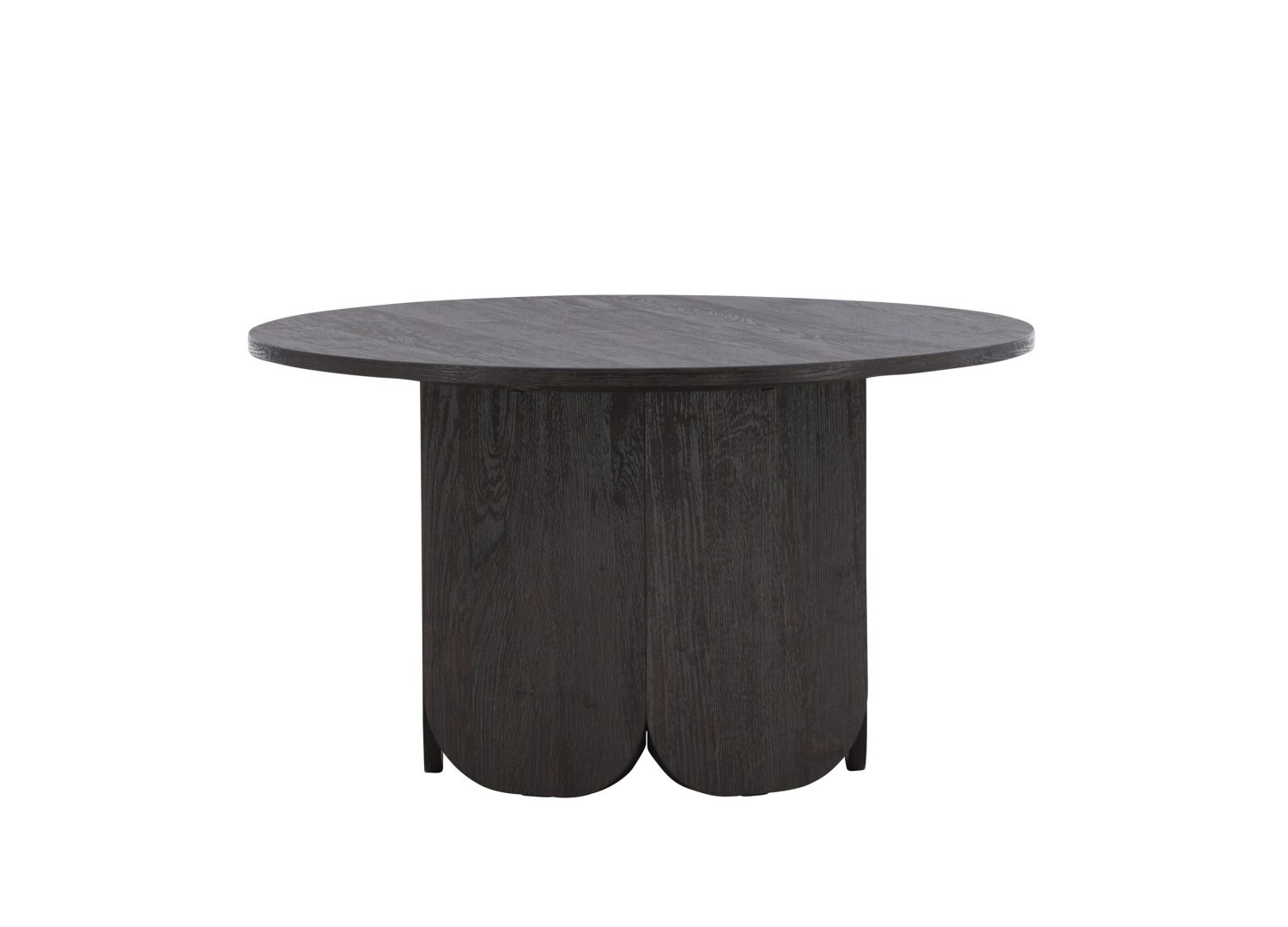 Vue produit de la table basse Tekla noir en MDF