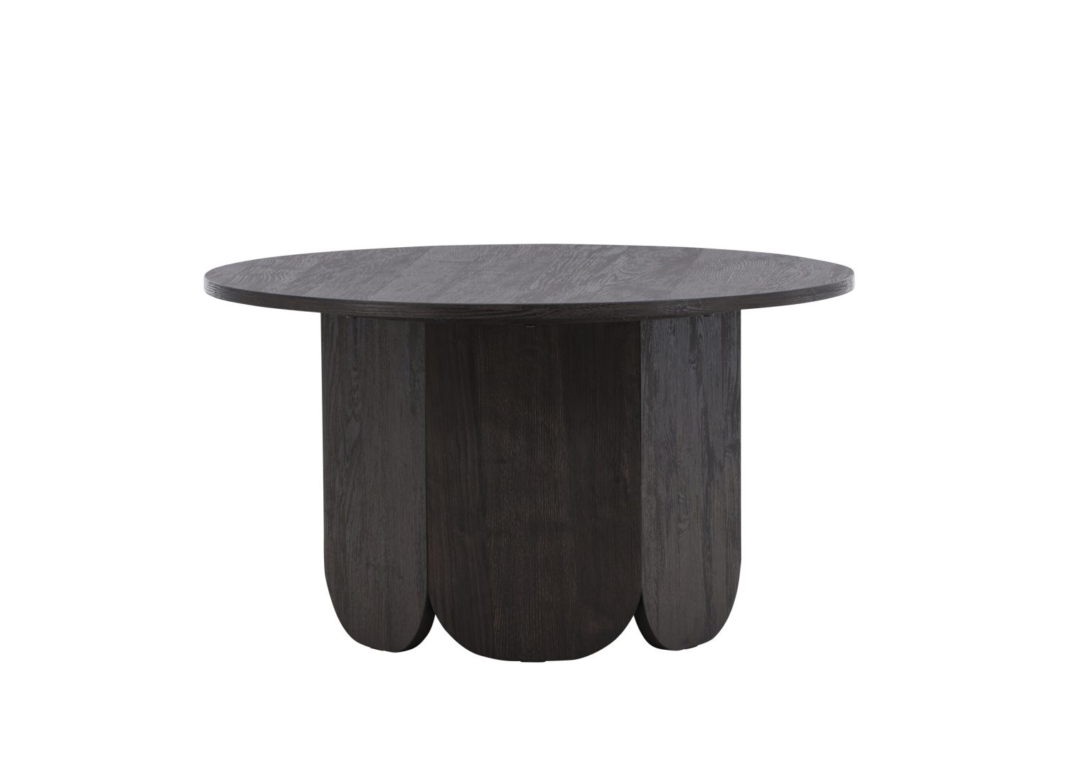 Vue produit de la table basse Tekla noir en MDF