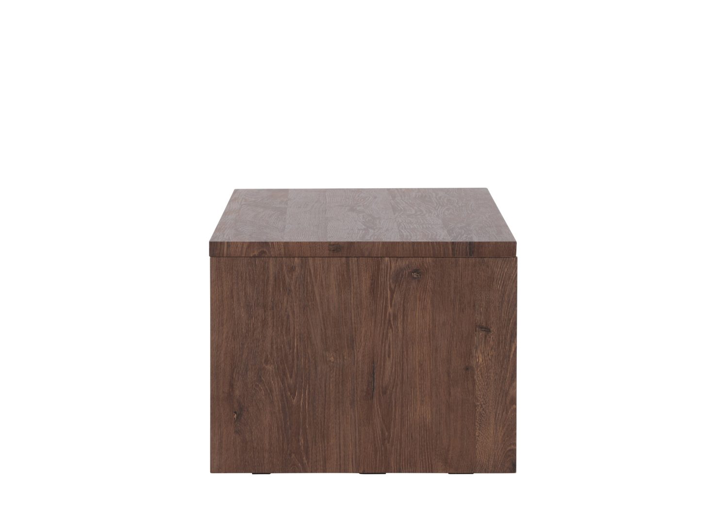 Vue produit de la table basse Telemarket moka en MDF