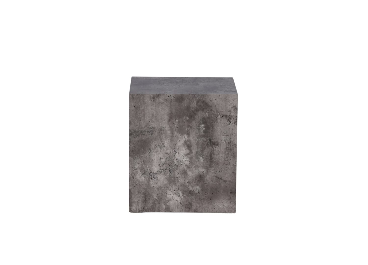 Vue produit de la table basse York gris foncé en effet marbre