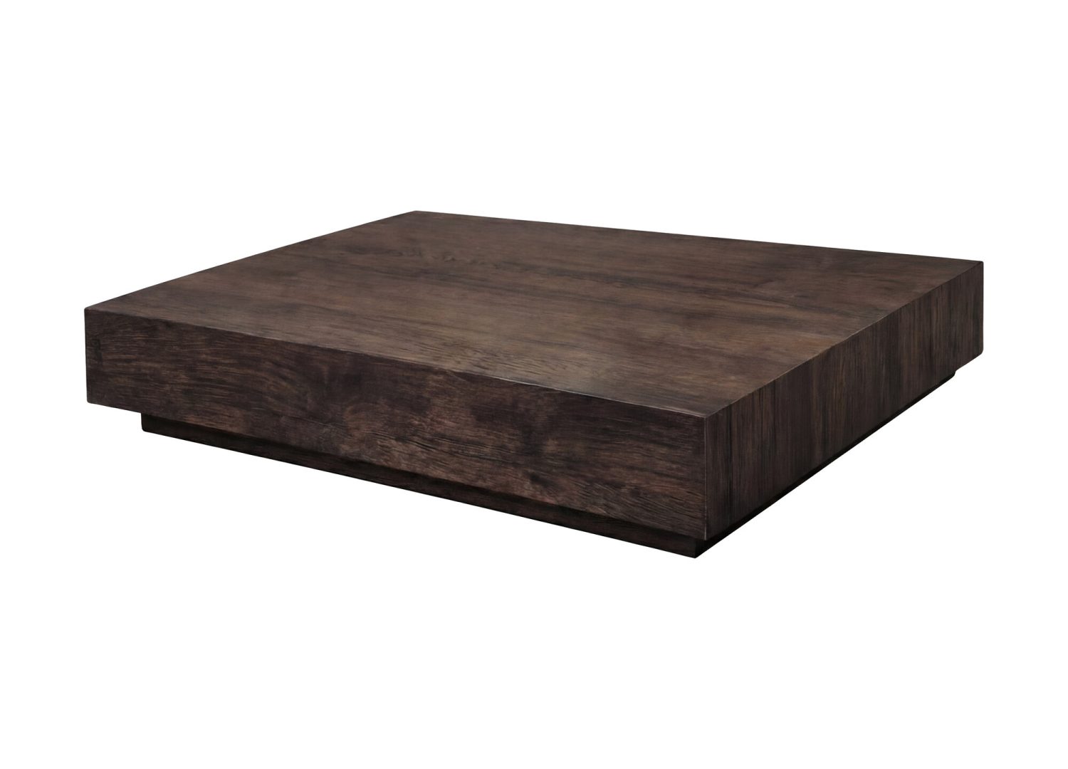 Vue produit de la table basse York moka en MDF