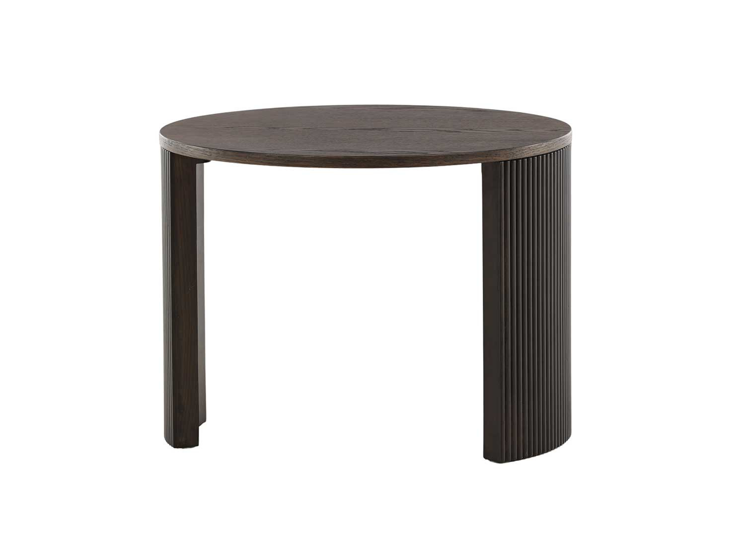 Table d'appoint ronde moka 60 cm