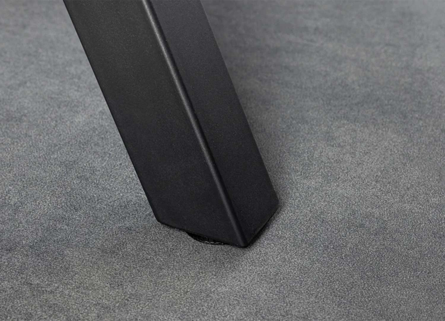 Table de bar en bois aspect chêne sauvage gris Joka