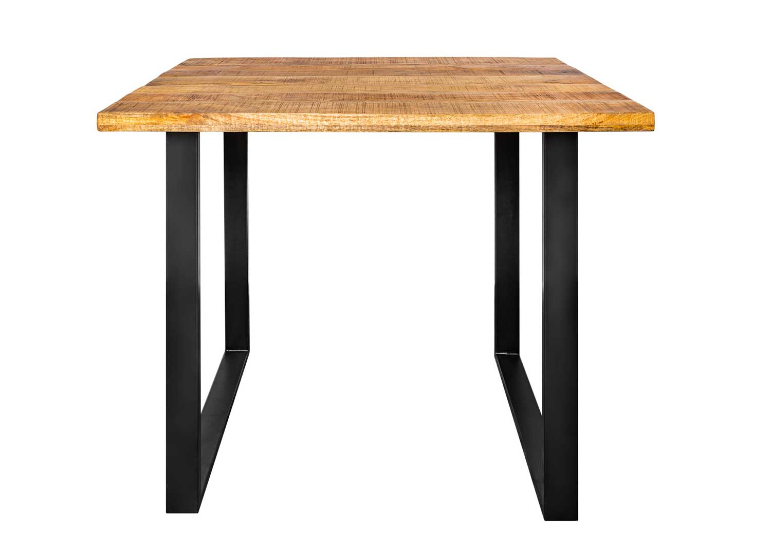 Table de bar en bois massif de manguier 120 cm