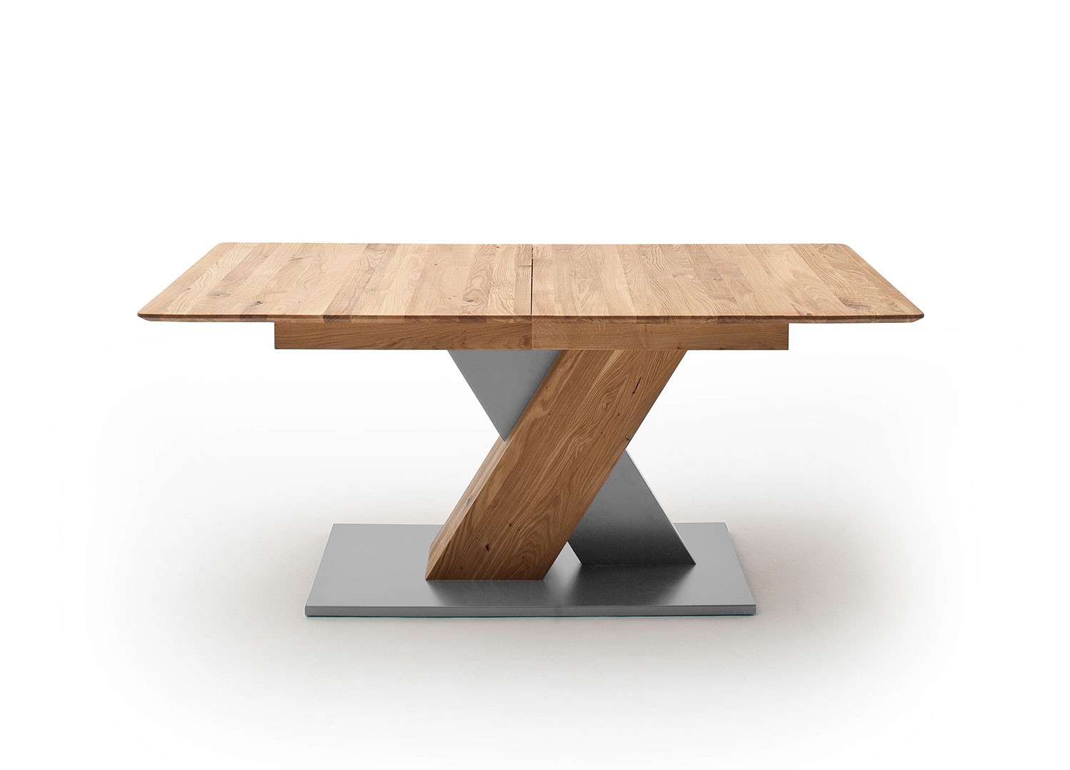Table de repas 140 ou 180 cm extensible bois chêne sauvage