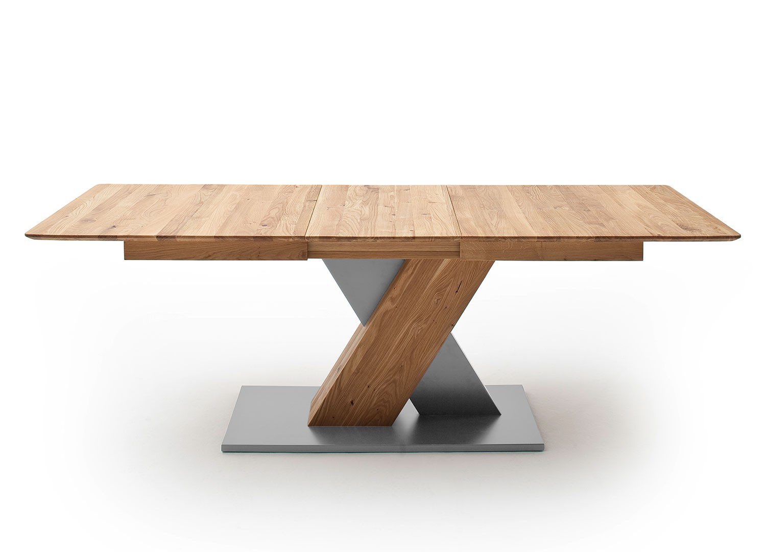 Table de repas 140 ou 180 cm extensible bois chêne sauvage