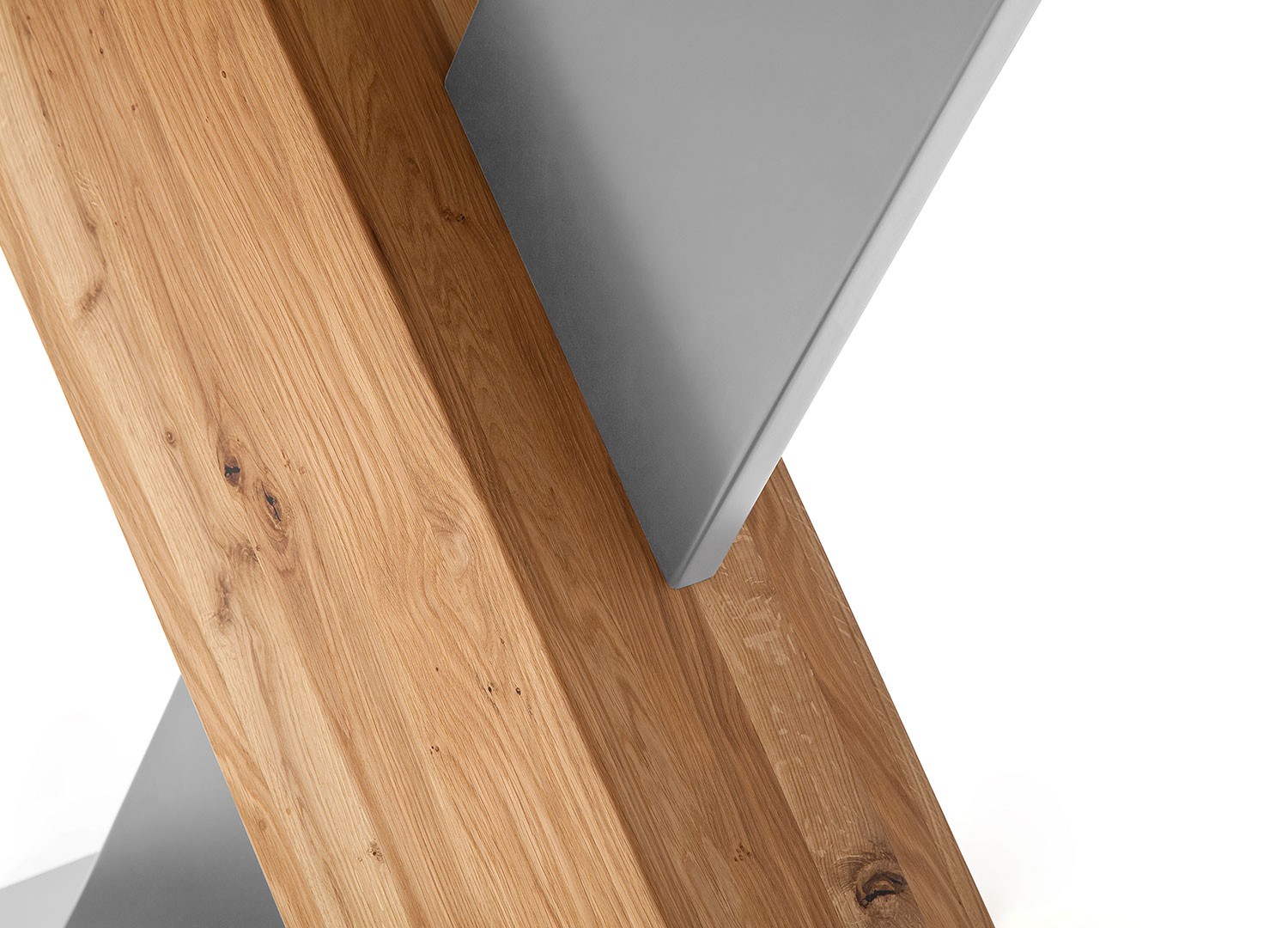 Table de repas 140 ou 180 cm extensible bois chêne sauvage