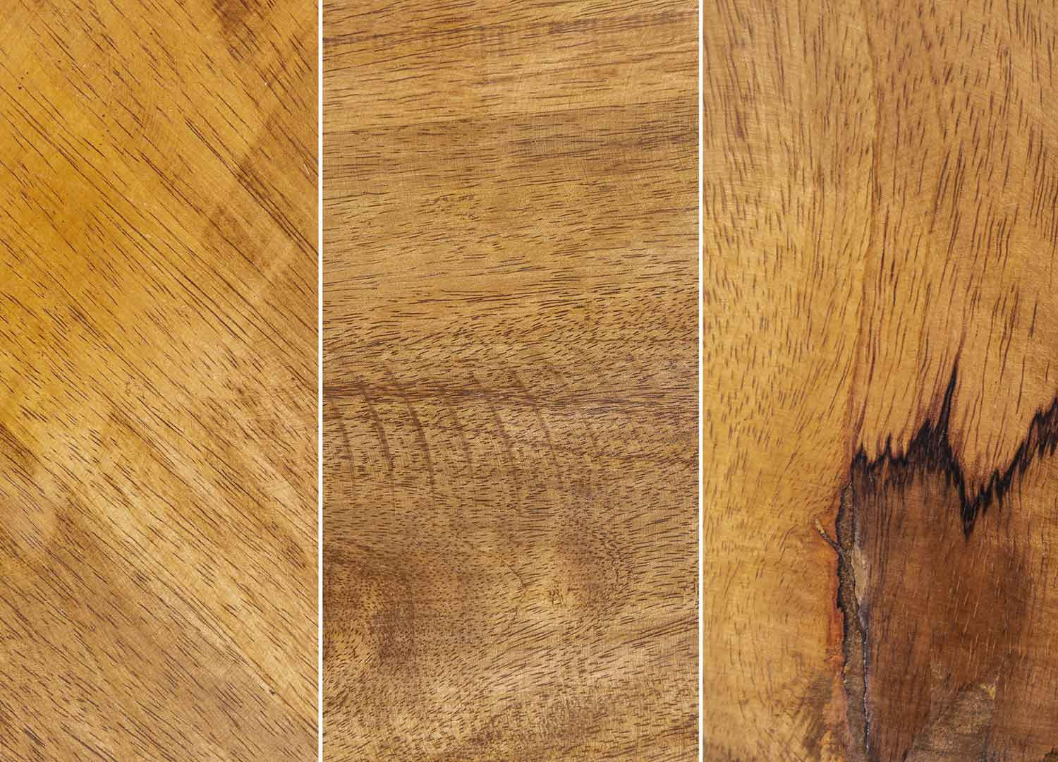 Table de salon en bois massif et laiton