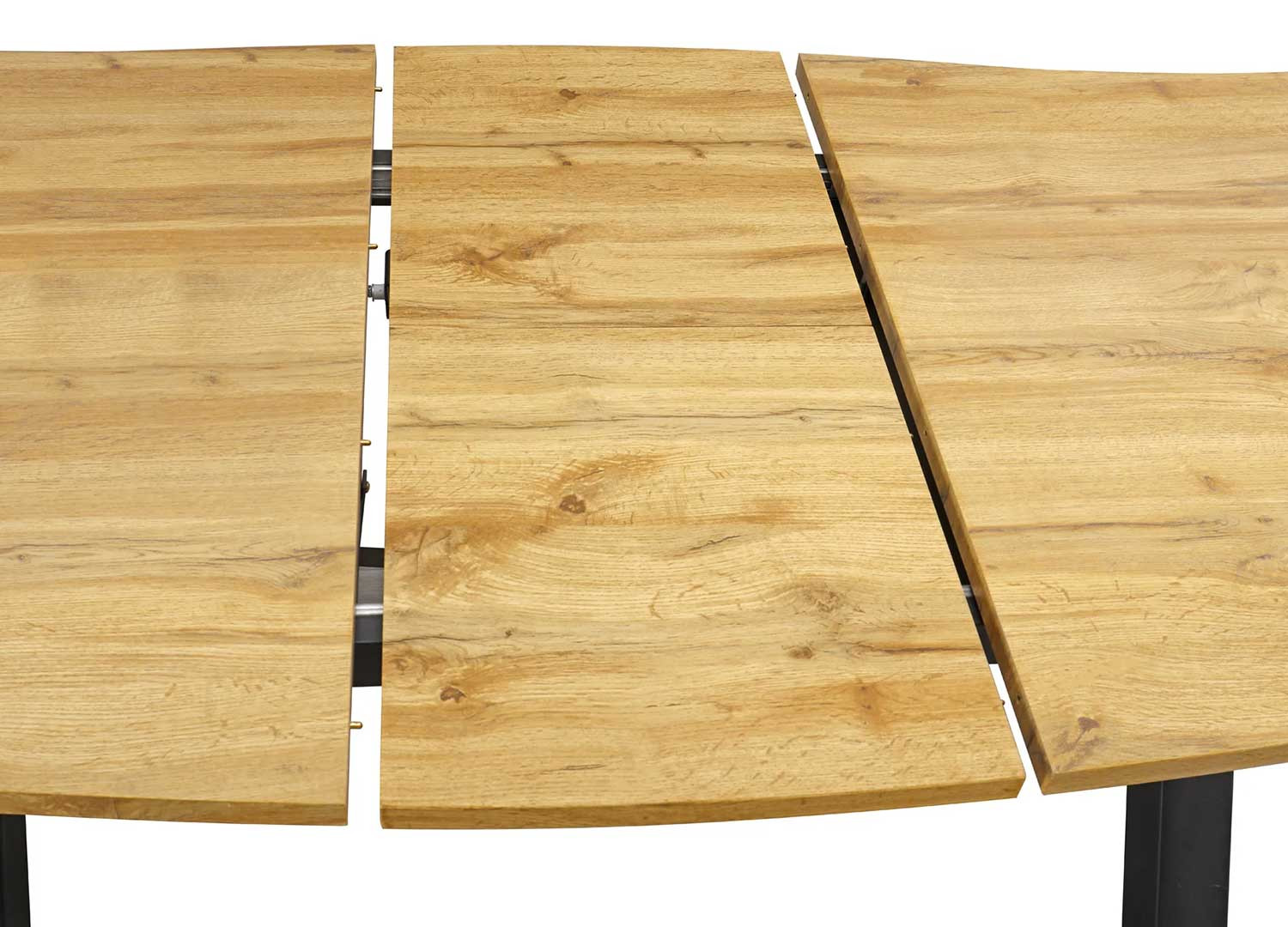 Table extensible 160-200 cm aspect chêne sauvage Sakura