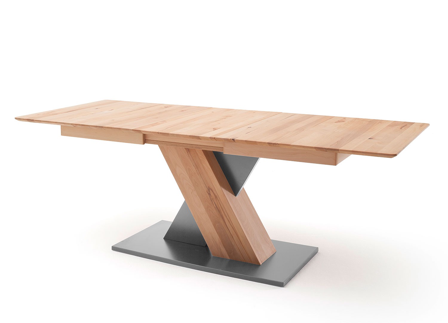 Table rectangulaire extensible 140 ou 180 cm bois de hêtre