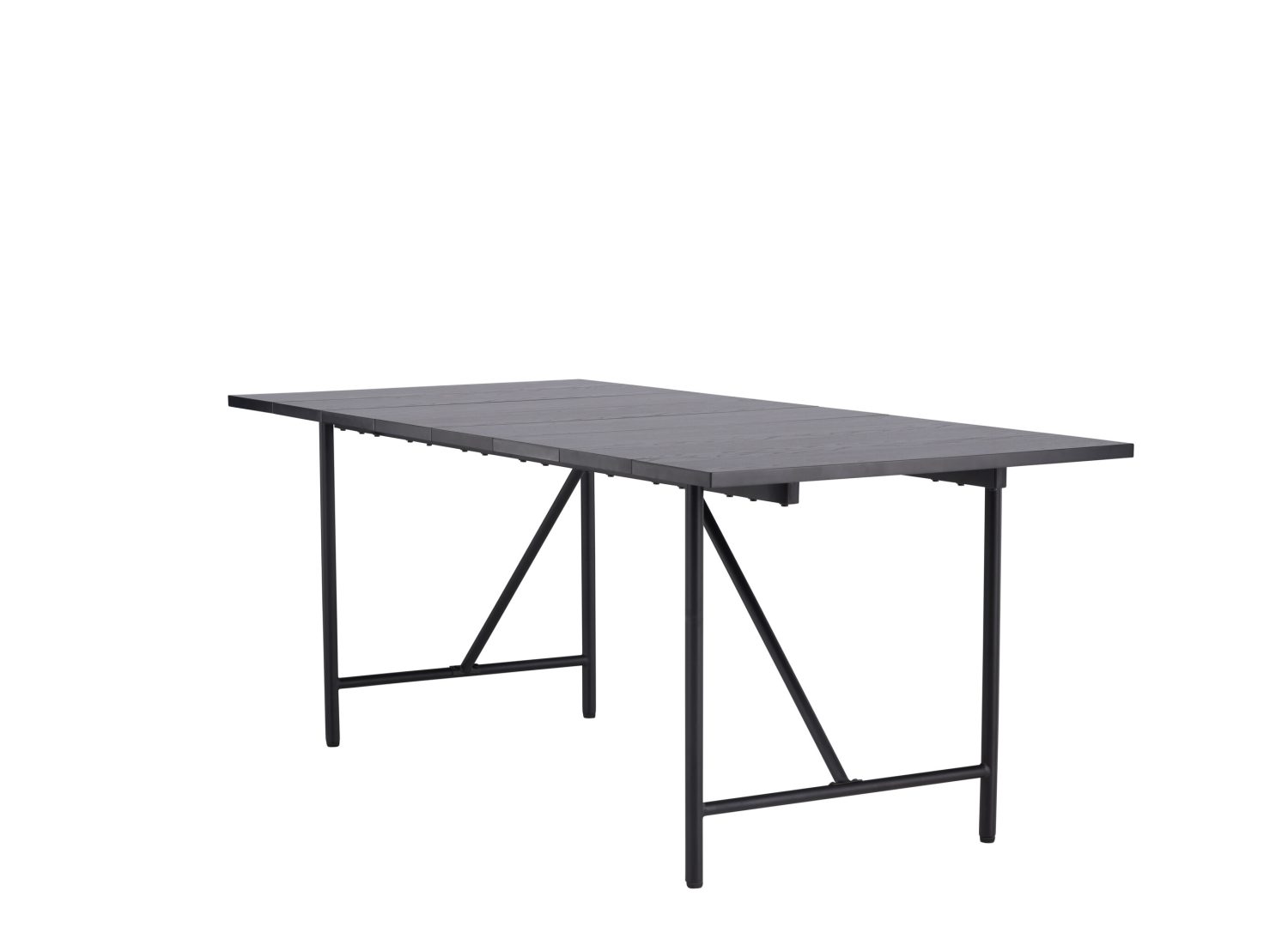Vue produit de la table à manger Astrid noir