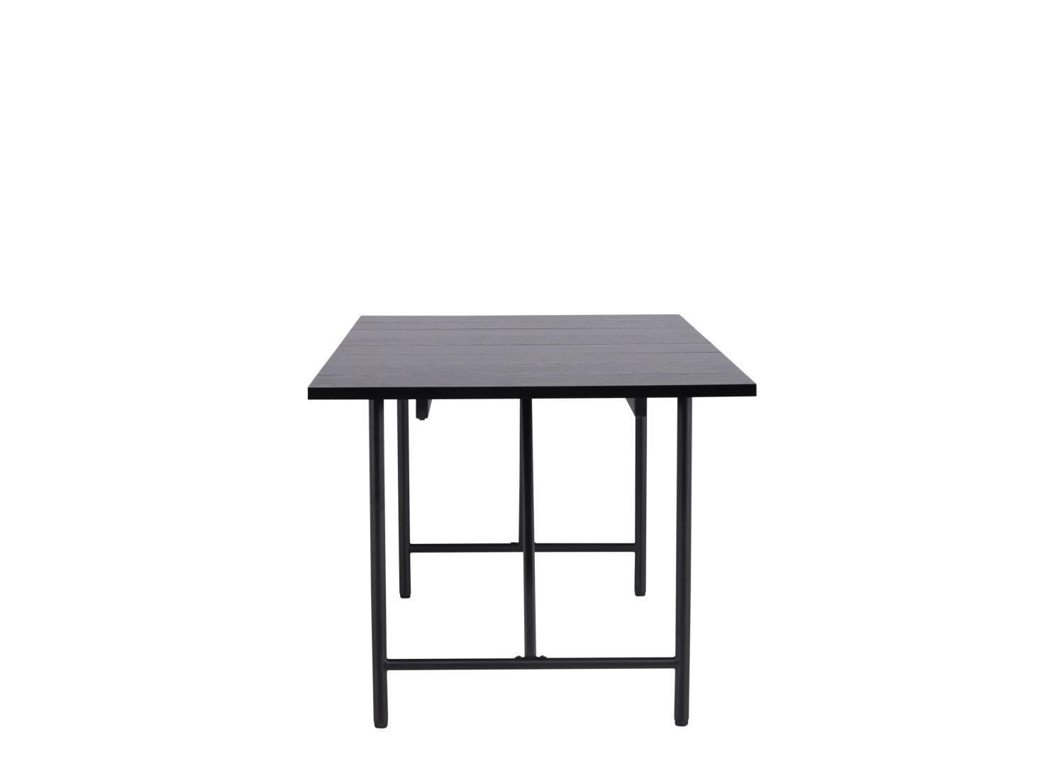 Détail de la table de repas Astrid noir